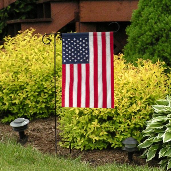 Embroidered American Garden Flag