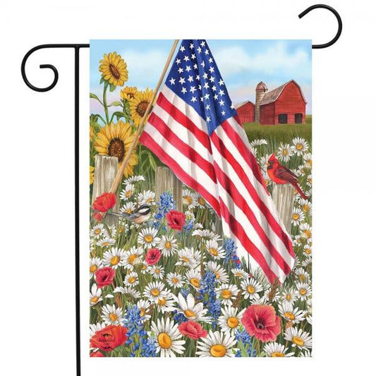 America the Beautiful Garden Flag