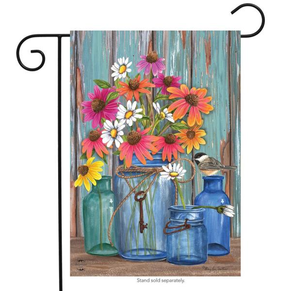 Farm Fresh Flowers Garden Flag