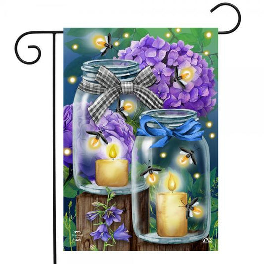 Fireflies Garden Flag