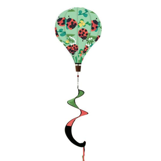 Ladybug Hot Air Balloon Wind Twister