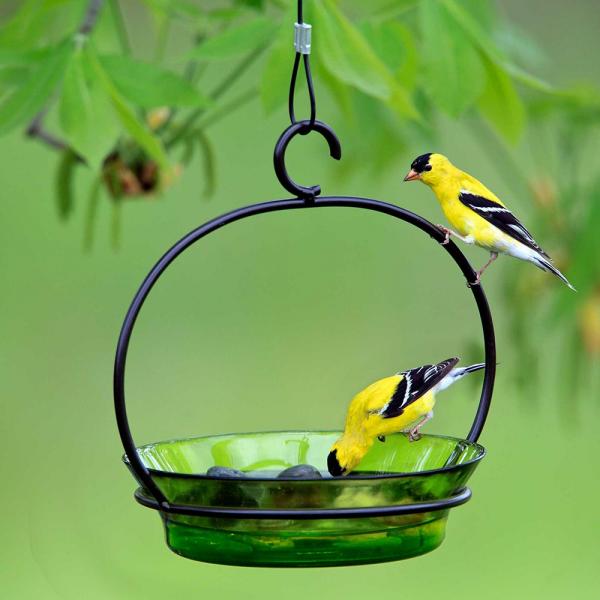 Hanging Bowl-Bird Bath or Feeder 9.75"