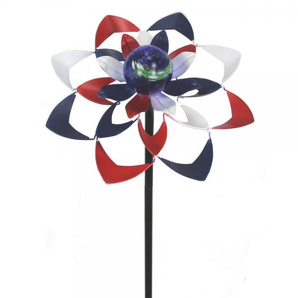 Patriotic Glow in the Dark Pinwheel