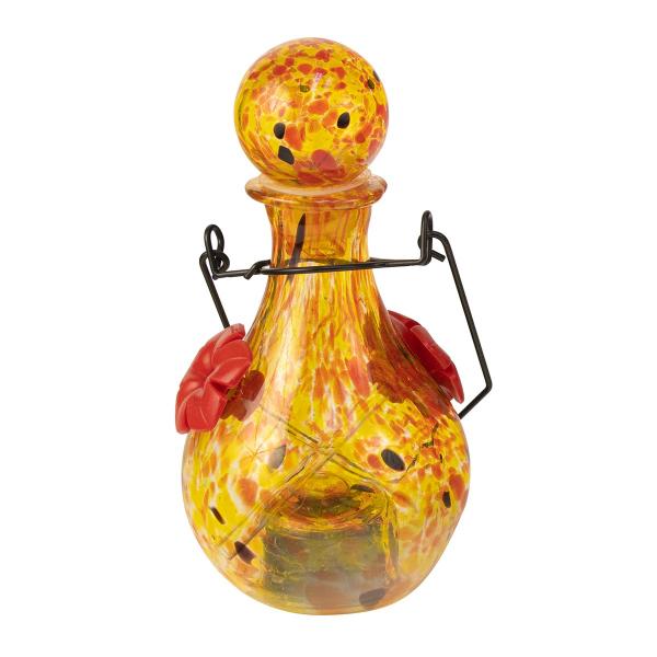 Solar Light Hummingbird Feeder Vase