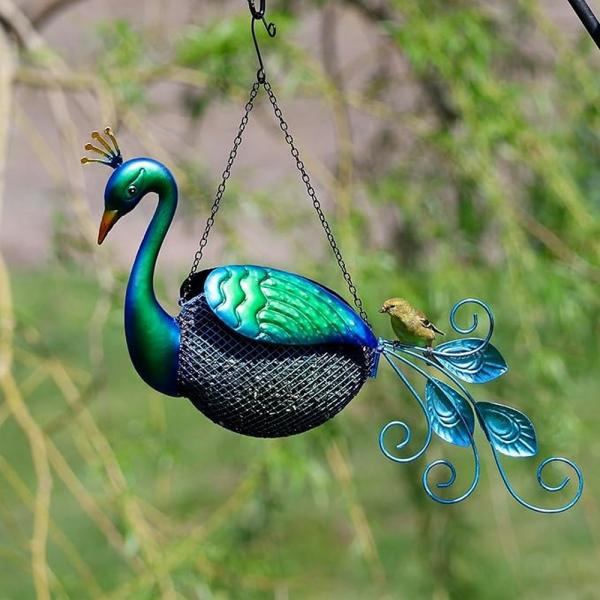 Peacock Mesh Feeder