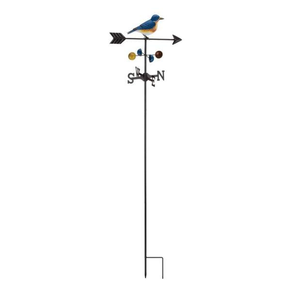 Blue Bird Weathervane Stake