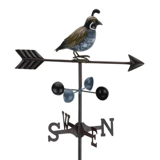 Quail Weathervane Stake