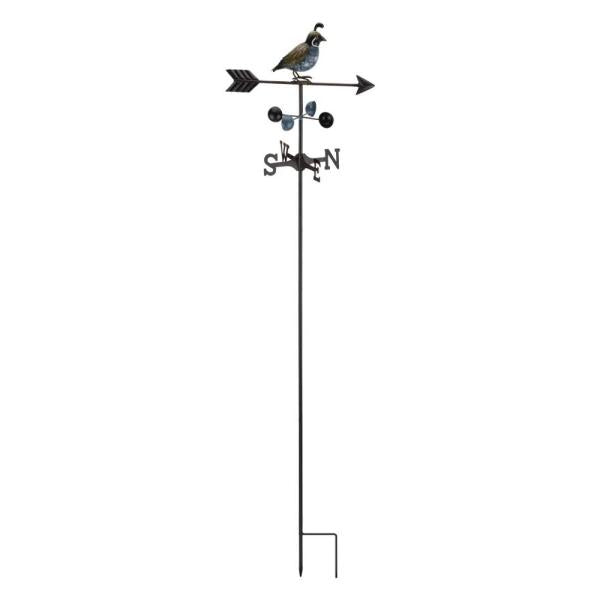 Quail Weathervane Stake