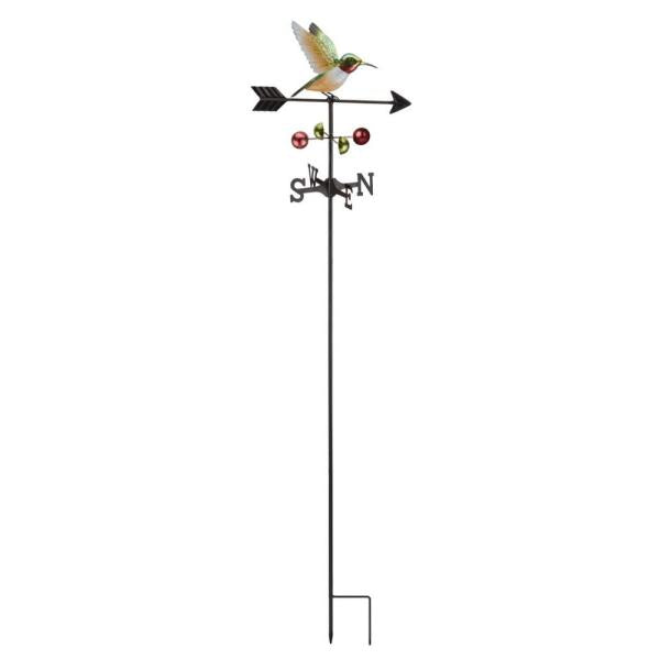 Ruby Throated Weathervane Stake