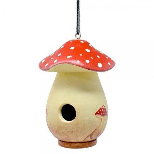 Mushroom Birdhouse