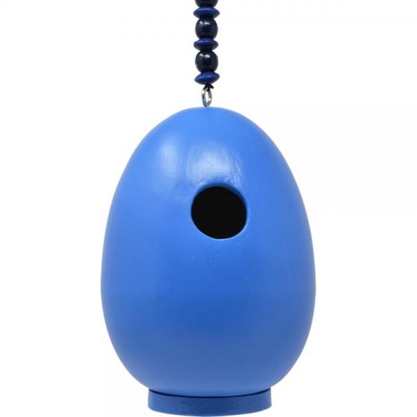 Blue Egg Bird House