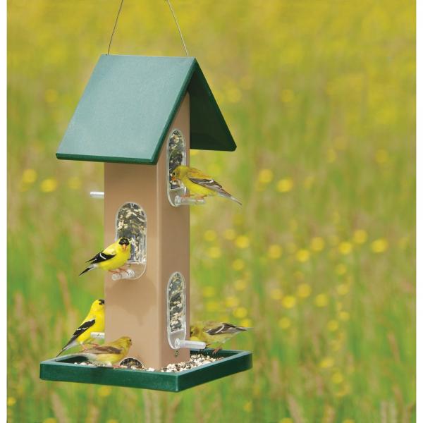 Tube Feeder with seed Tray